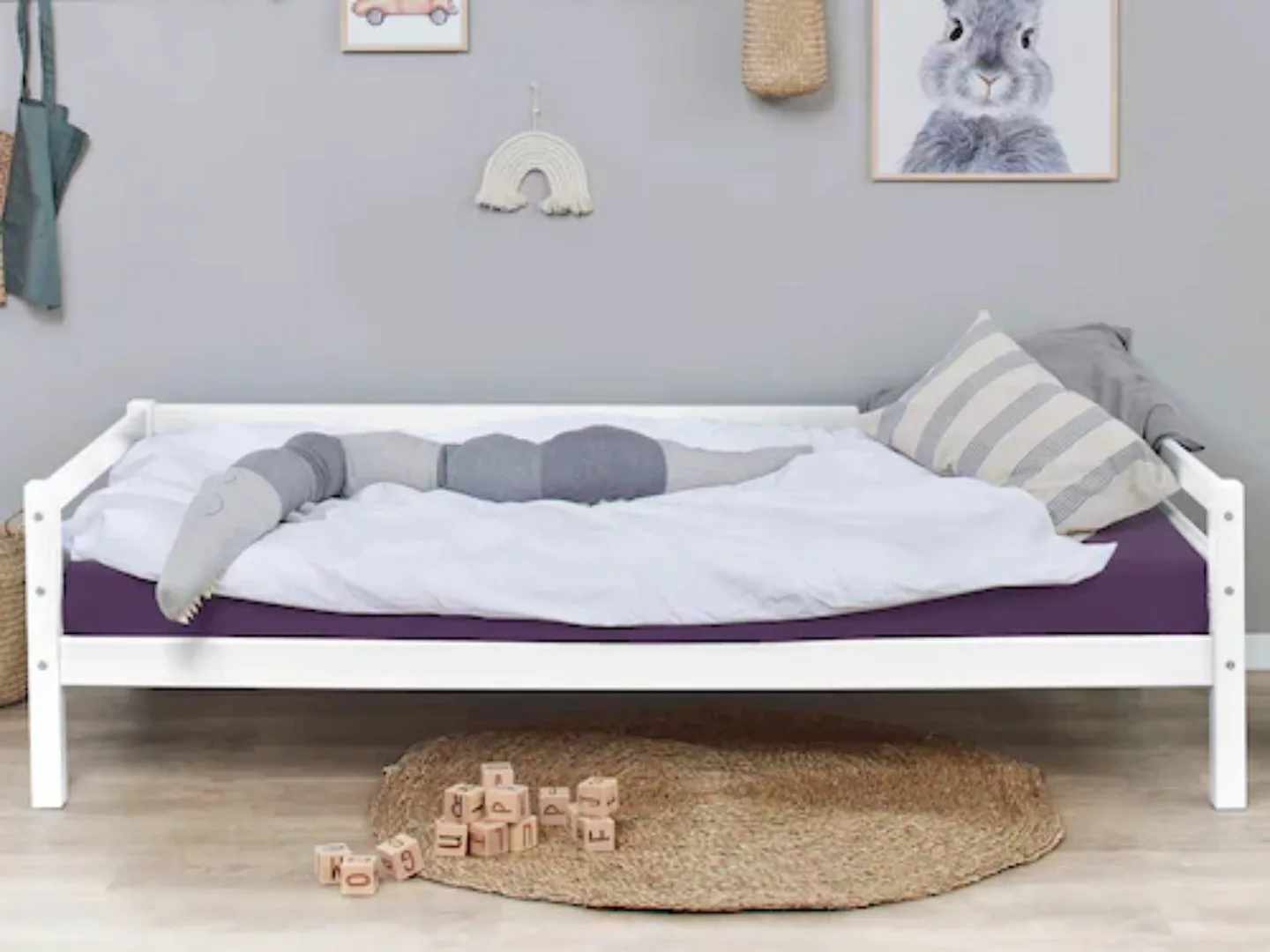 Hoppekids Kinderbett ECO Dream, Kinderbett 90x200 Massiv mit Matratze günstig online kaufen