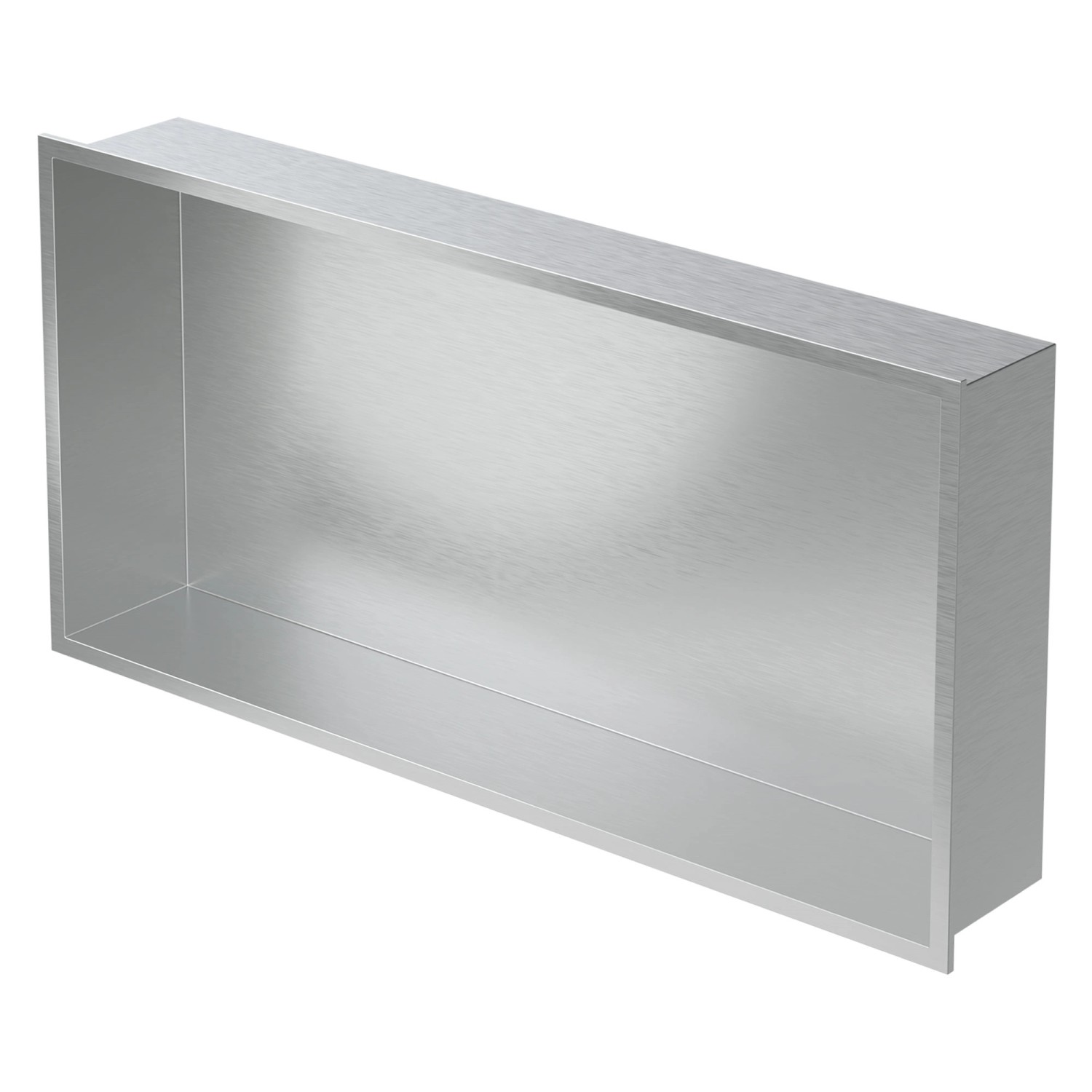 LuxeBath Wandnische Edelstahl 60x30x10 cm Silber Duschnische Rahmen Einbaur günstig online kaufen