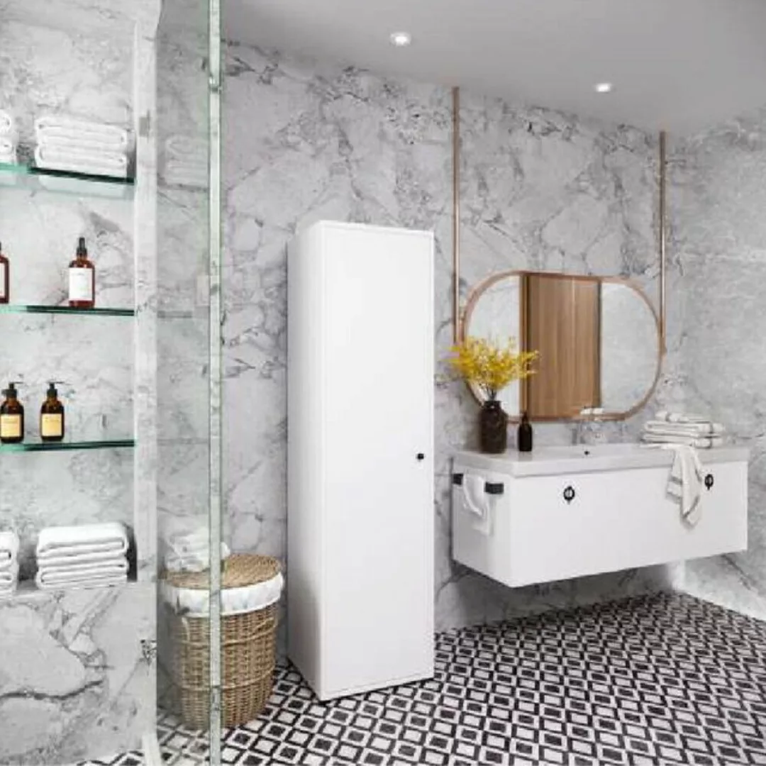 JVmoebel Badezimmerspiegelschrank Badezimmer Badschrank Modern Design Mit R günstig online kaufen