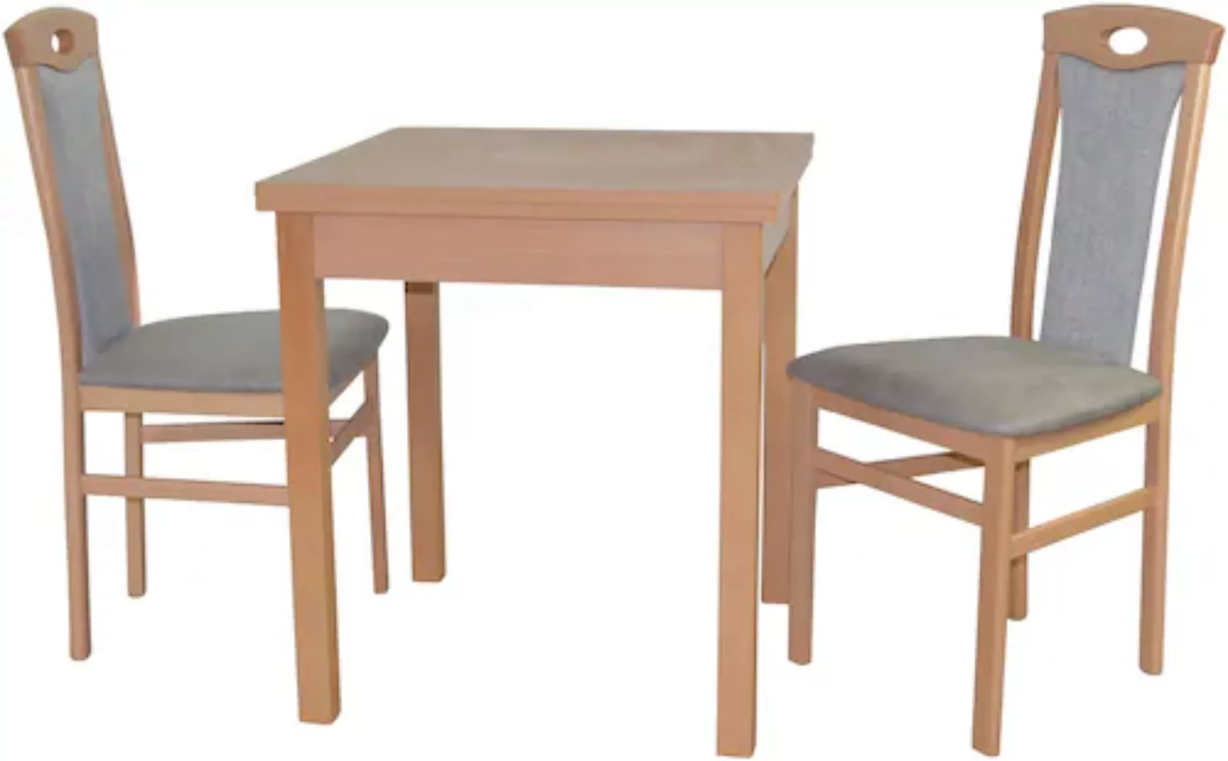HOFMANN LIVING AND MORE Essgruppe "3tlg. Tischgruppe", (Spar-Set, 3 tlg., 3 günstig online kaufen
