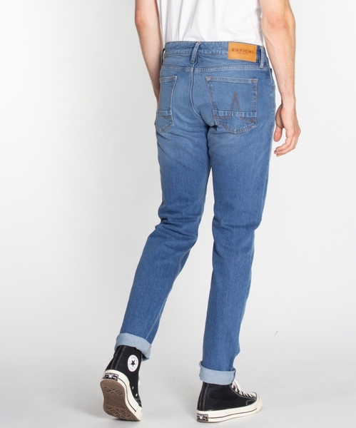 Kuyichi Regular-fit-Jeans KUYICHI Herren Jeans Jim Regular Tapered Pale Blu günstig online kaufen