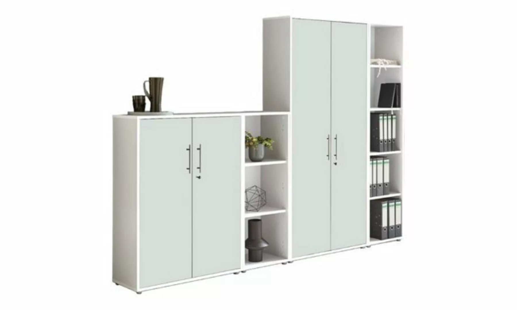 moebel-dich-auf Aktenschrank OFFICE EDITION (Set 4, abschließbar, Metallgri günstig online kaufen