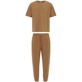 Dandalo  T-Shirts & Poloshirts Achraf Crewneck Short Sleeve T-shirt Jogger günstig online kaufen