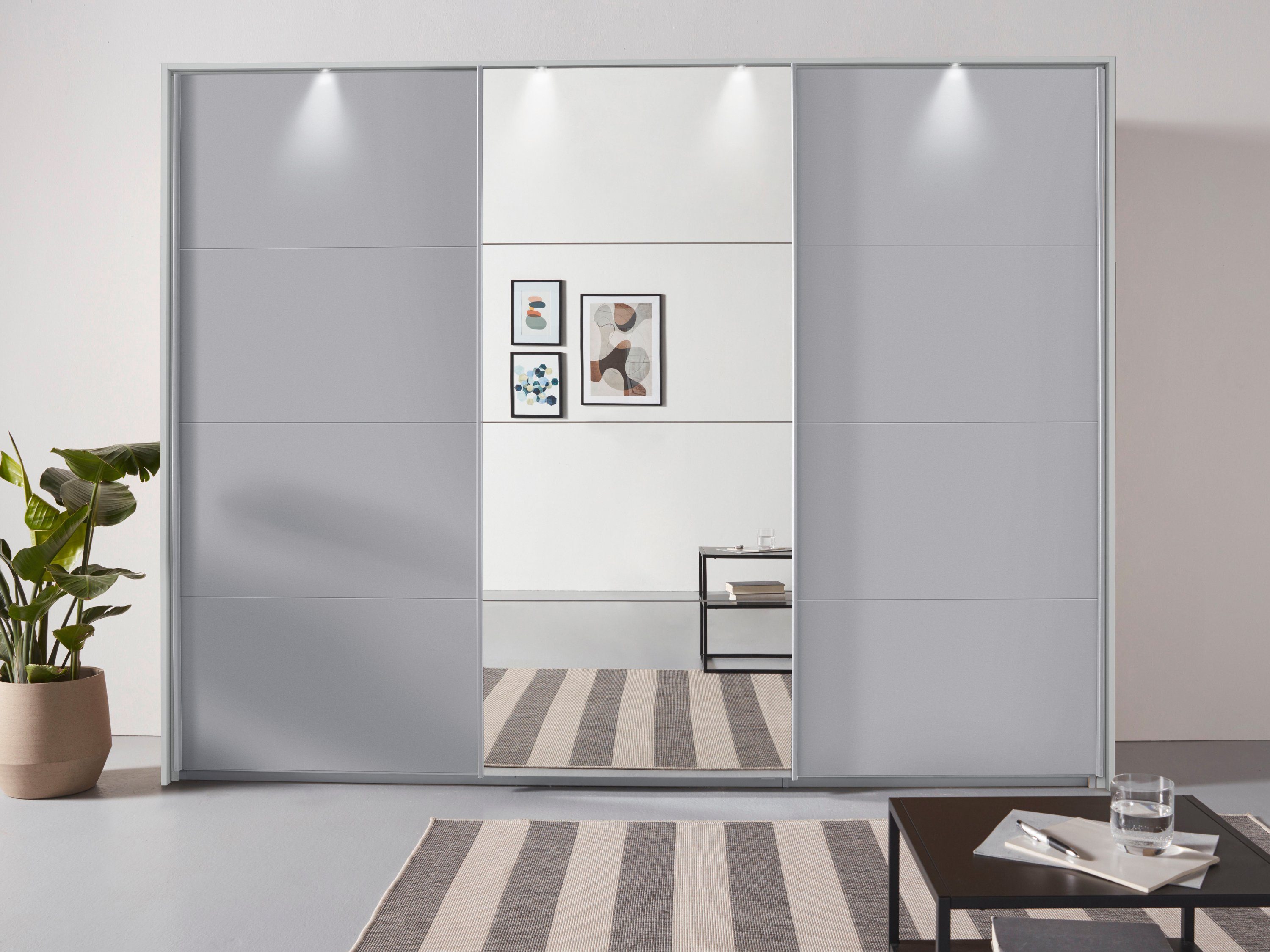 rauch Schwebetürenschrank "Oteli", mit Mittelspiegel und Passepartout optio günstig online kaufen