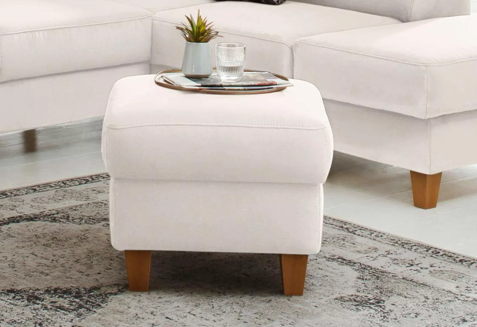 Home affaire Polsterhocker "Palmera", mit Stauraum, passend zur Serie "Palm günstig online kaufen