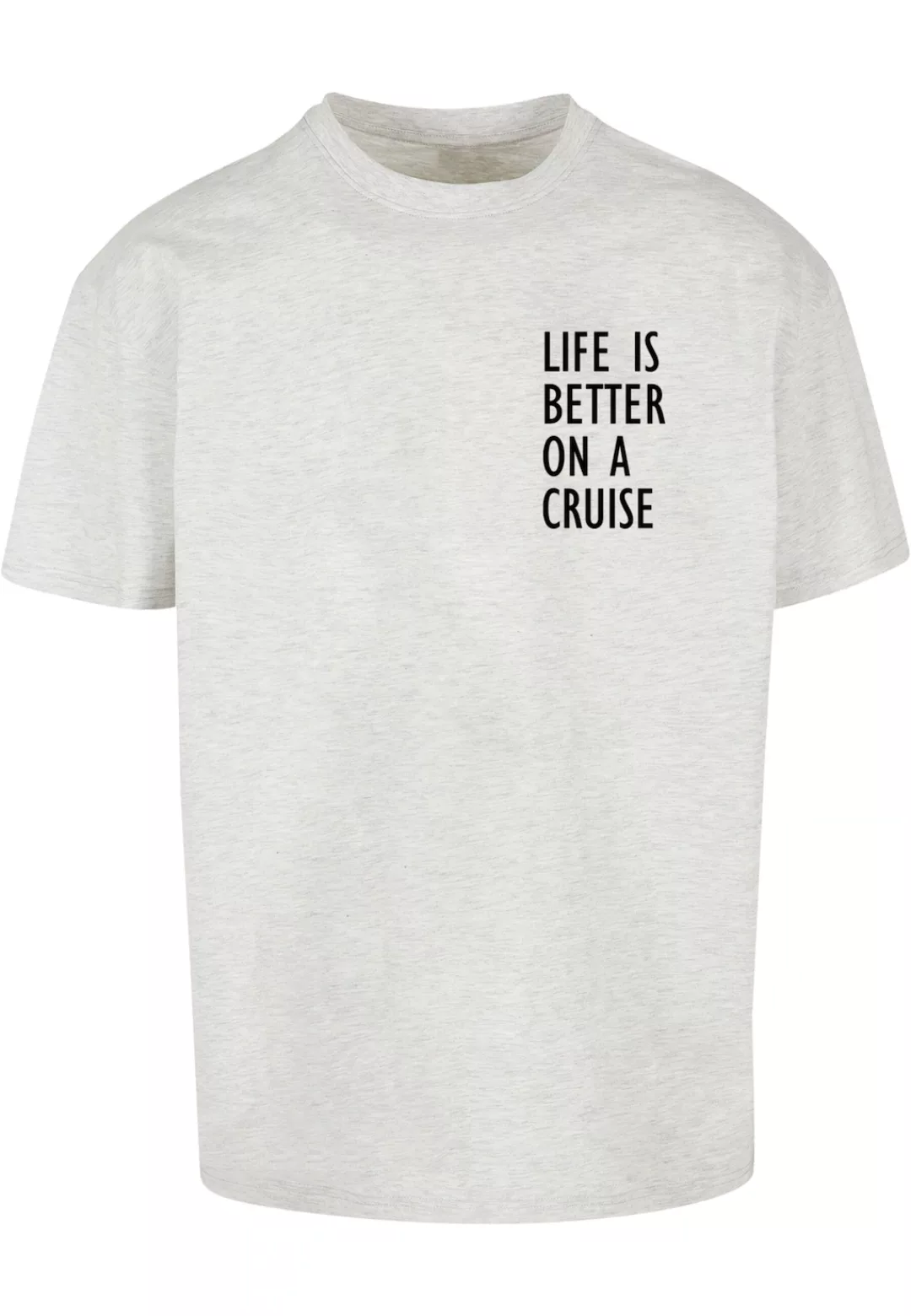 Merchcode T-Shirt "Merchcode Herren Life Is Better Heavy Oversized Tee" günstig online kaufen