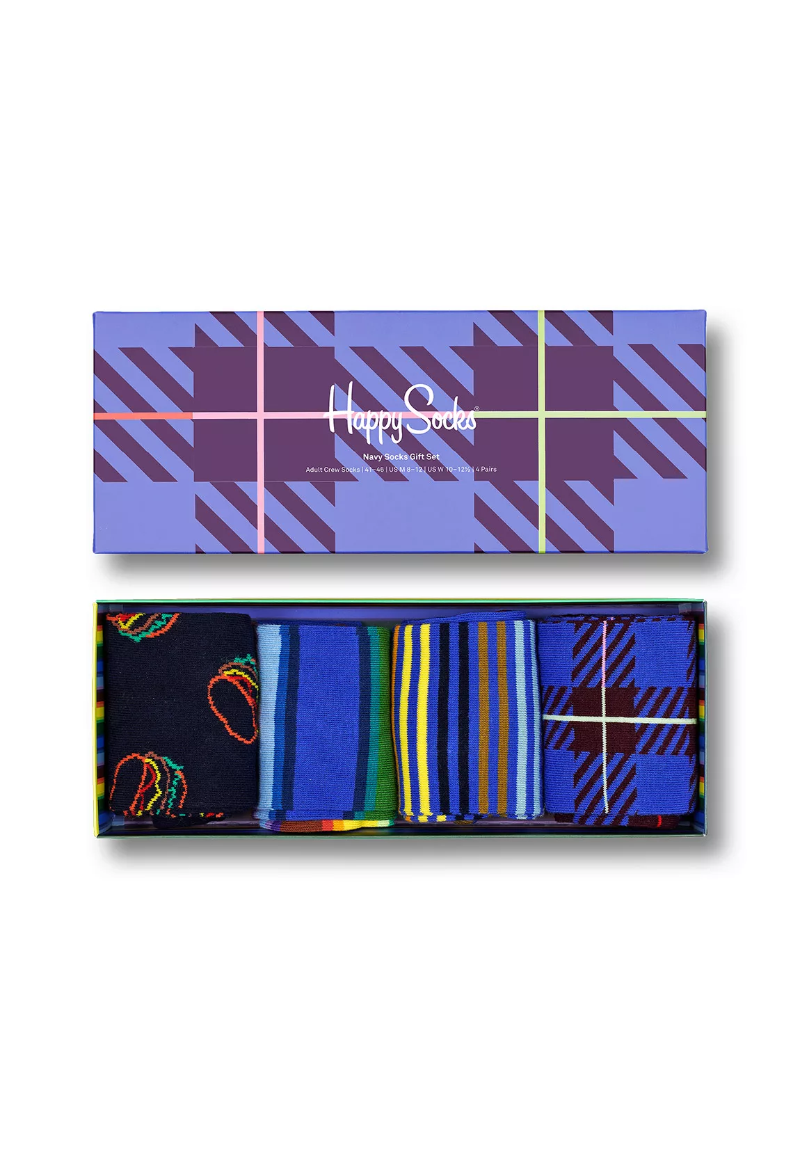 Happy Socks Geschenkbox NAVY SOCKS GIFT SET 4-PACK XNAV09-6550 Mehrfarbig günstig online kaufen