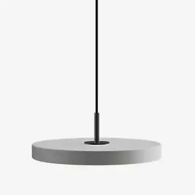 Umage Asteria Mini Pendelleuchte LED, nebelweiß - Cover schwarz - Ra 83 günstig online kaufen