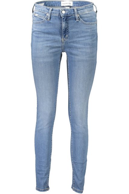 Calvin Klein Jeans 5-Pocket-Jeans Damen Skinny Jeans Blau mit Waschungseffe günstig online kaufen