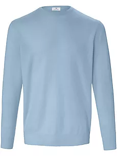 Pullover aus 100% Premium-Kaschmir Peter Hahn Cashmere blau günstig online kaufen
