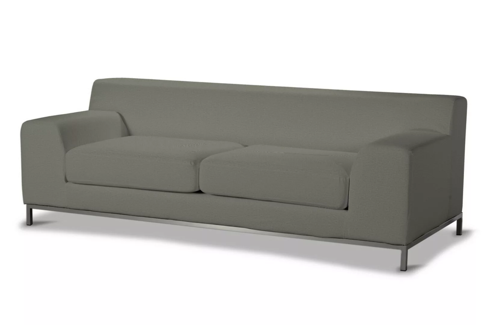 Bezug für Kramfors 3-Sitzer Sofa, grau, Sofahusse, Kramfors 3-Sitzer, Etna günstig online kaufen