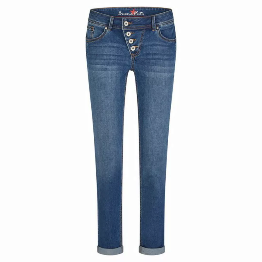 Buena Vista 5-Pocket-Jeans Malibu Stretch Denim - mid stone günstig online kaufen