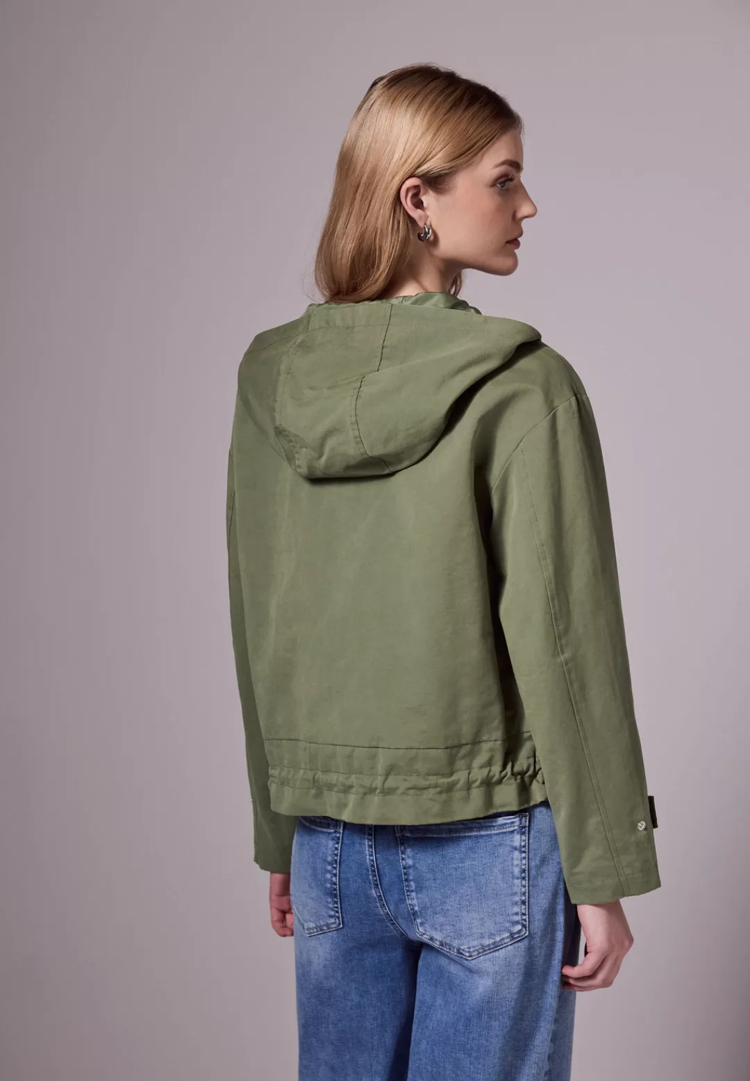 STREET ONE STUDIO Parka, mit Kapuze, mit Tunnelzug am Saum günstig online kaufen