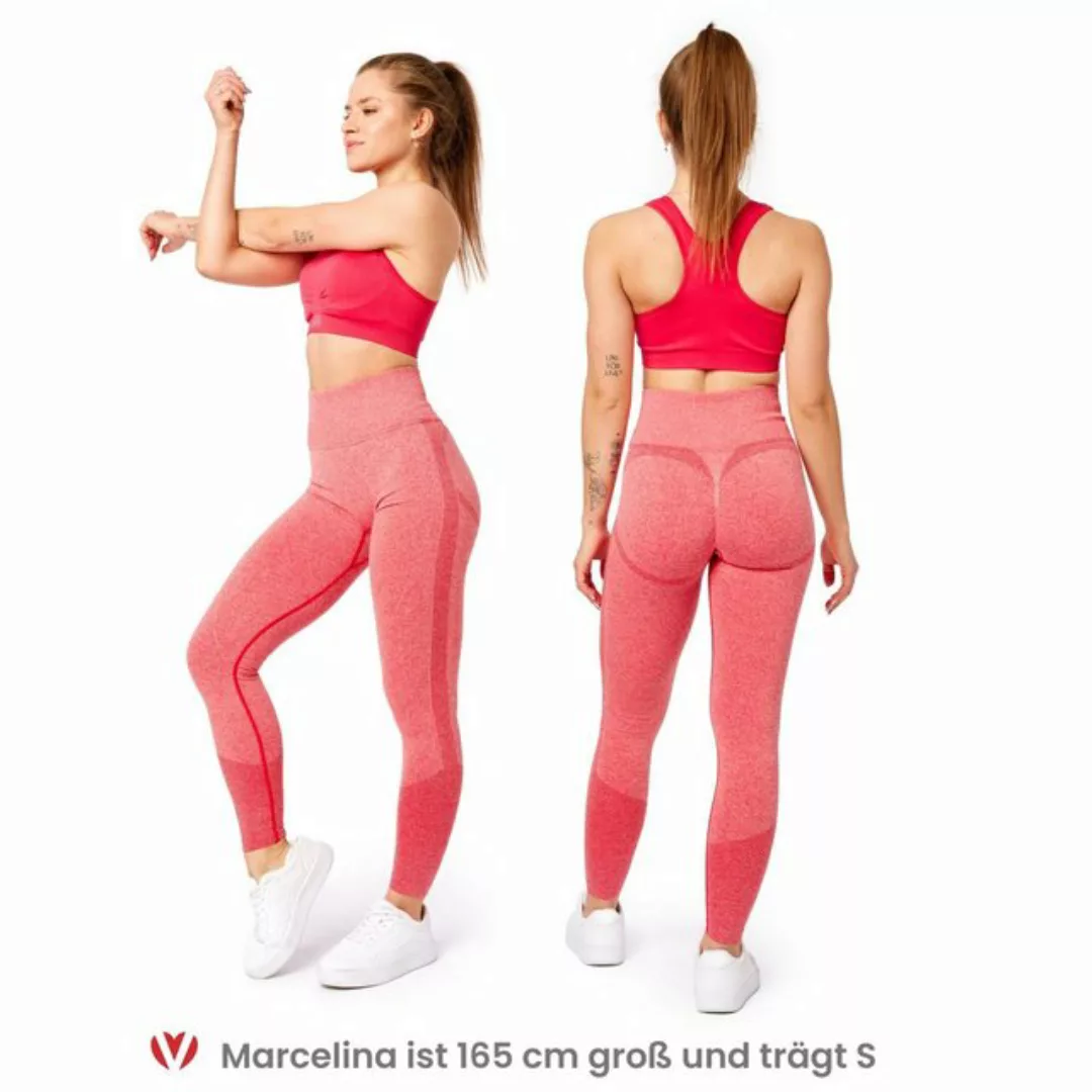 Bellivalini Leggings Damen High Waist Push Up Scrunch BLV50-254 (1-tlg) fig günstig online kaufen