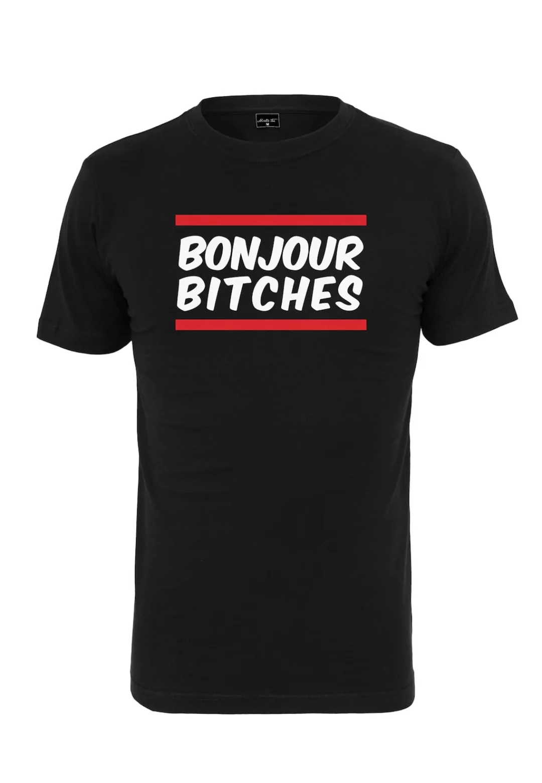 MisterTee T-Shirt "MisterTee Herren Bonjour Tee", (1 tlg.) günstig online kaufen