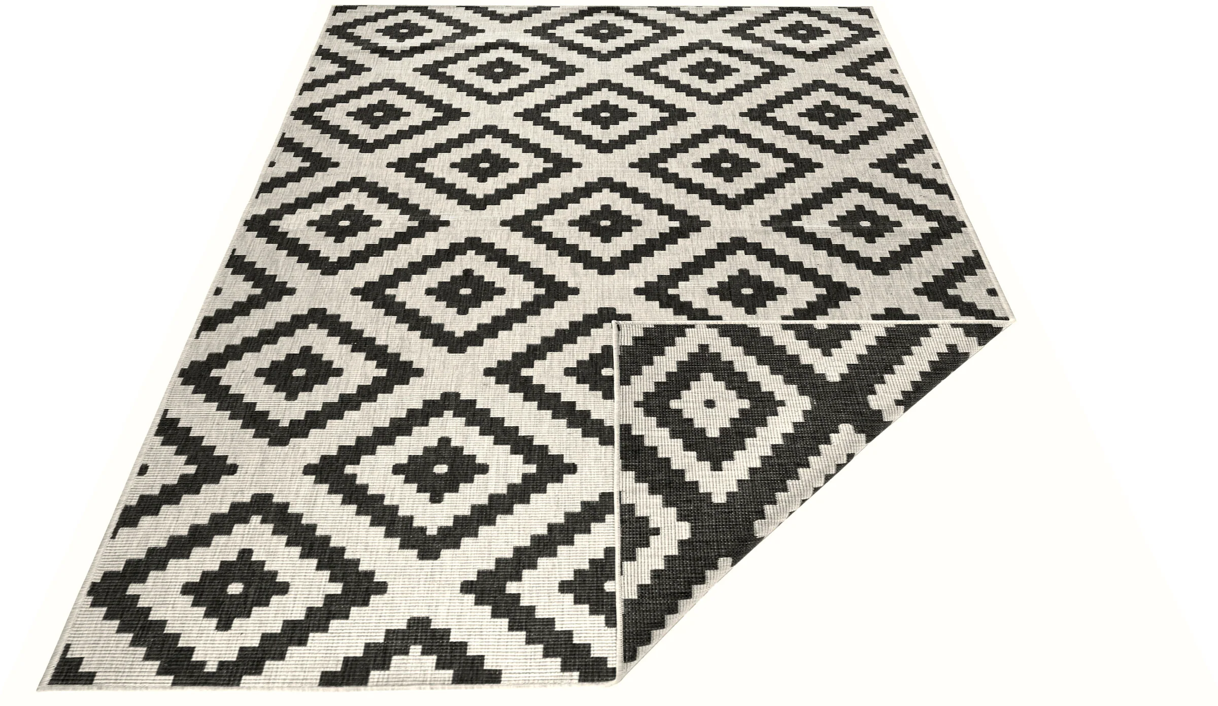 NORTHRUGS Teppich »Malta Wendeteppich«, rechteckig, 5 mm Höhe, In-& Outdoor günstig online kaufen