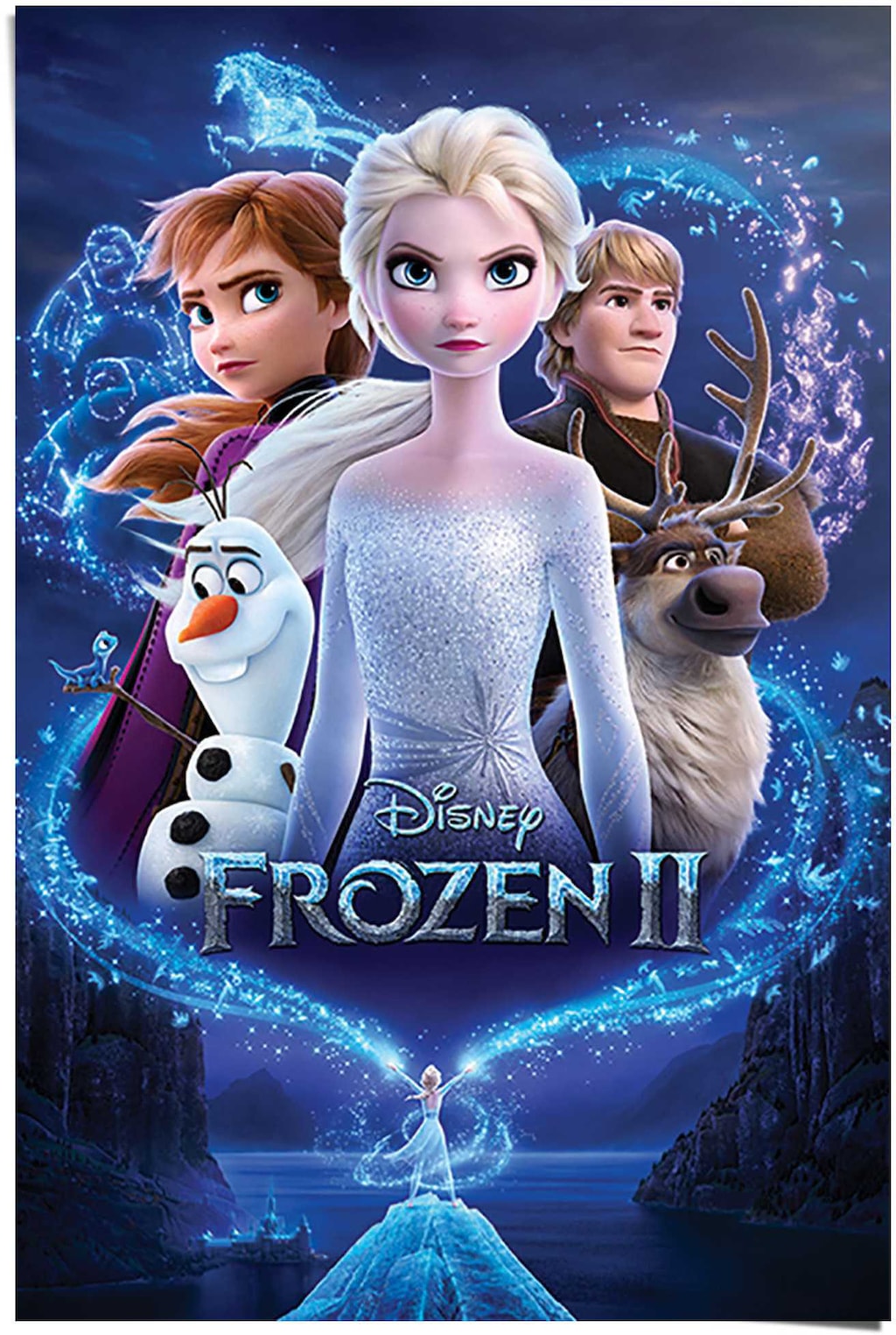 Reinders Poster "Frozen 2 Filmplakat - Disney - Elsa - Anna", (1 St.) günstig online kaufen