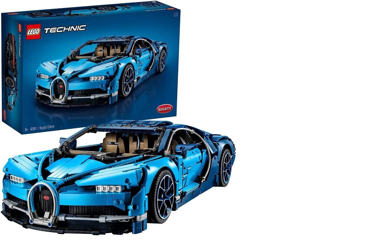 LEGO® Technic 42083 Bugatti Chiron Spielbausteine, günstig online kaufen