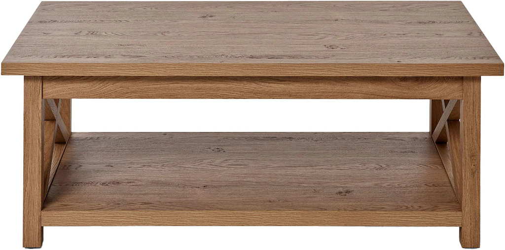 Jahnke Couchtisch "CHALET COFFEE", (1 St.), Couchtisch, Kaffetisch, mit Abl günstig online kaufen