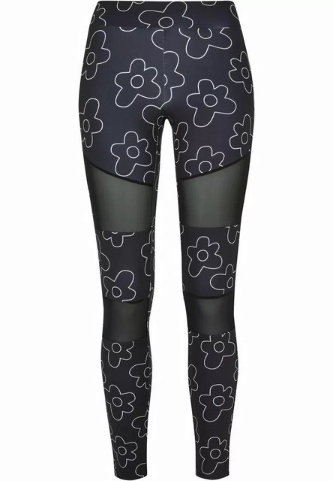 URBAN CLASSICS Leggings Urban Classics Damen Ladies Tech Mesh AOP Leggings günstig online kaufen