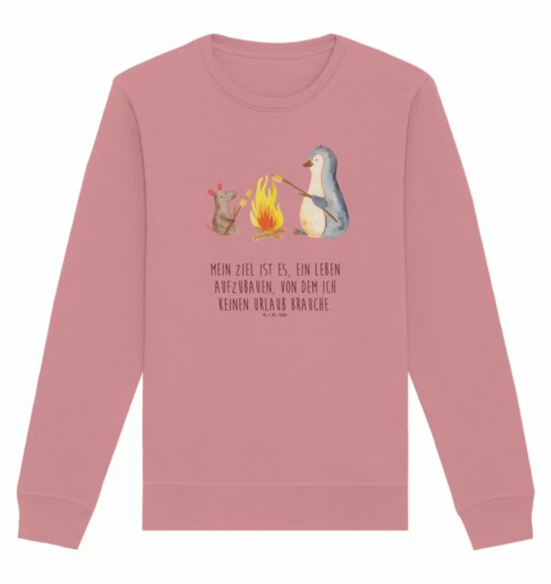 Mr. & Mrs. Panda Longpullover Pinguin Lagerfeuer Größe S - Canyon Pink - Ge günstig online kaufen