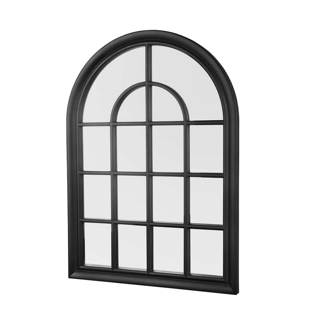 Wandspiegel in Fenster Form mit Kunststoffrahmen Industry und Loft Stil günstig online kaufen