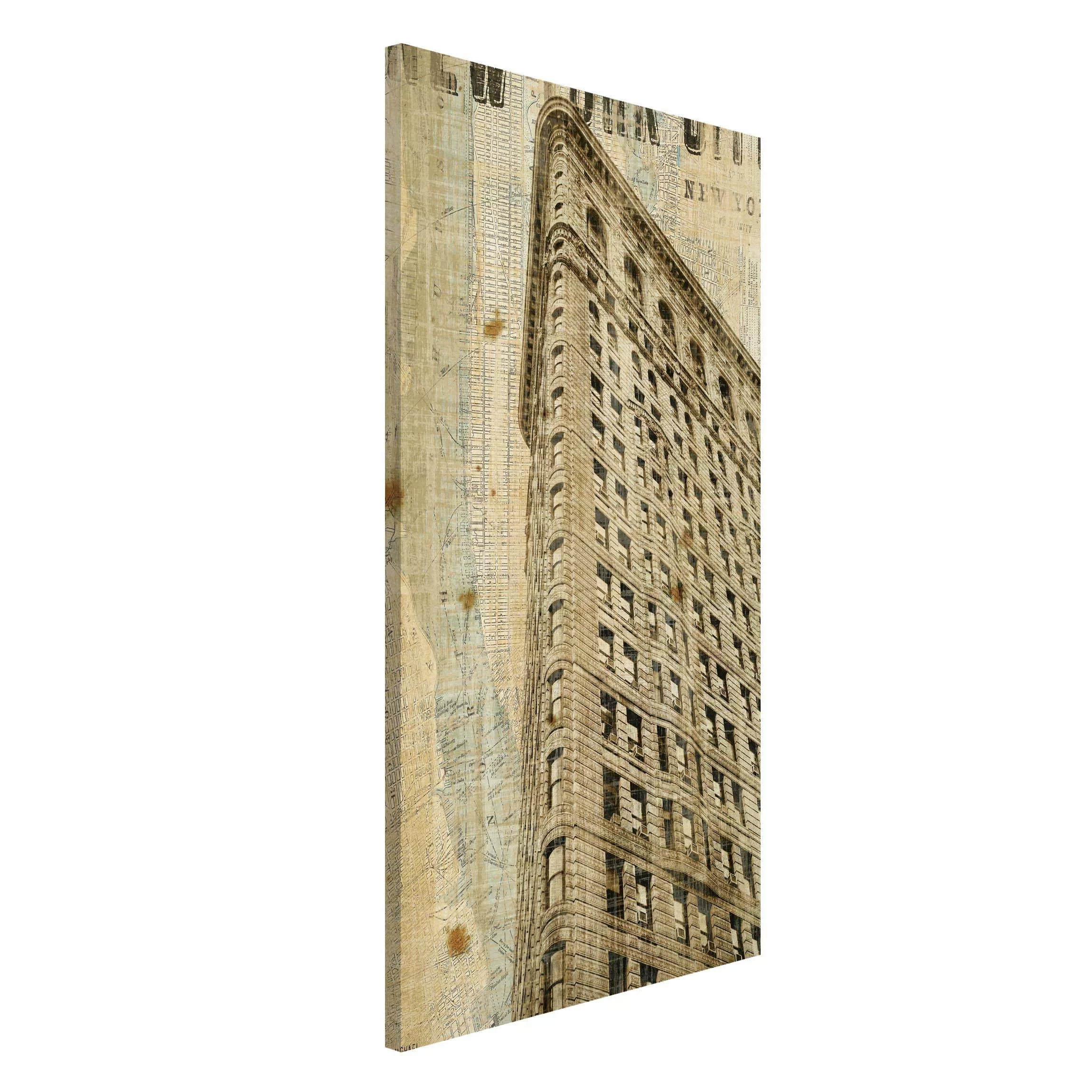 Magnettafel Vintage NY Flat Iron günstig online kaufen