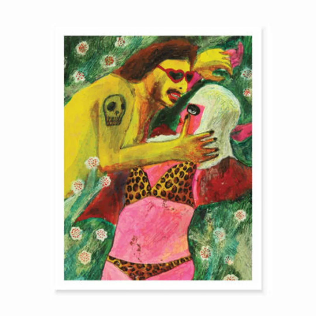 Poster The Romance By Tore Cheung papierfaser bunt / 46 x 61 cm - Slowdown günstig online kaufen
