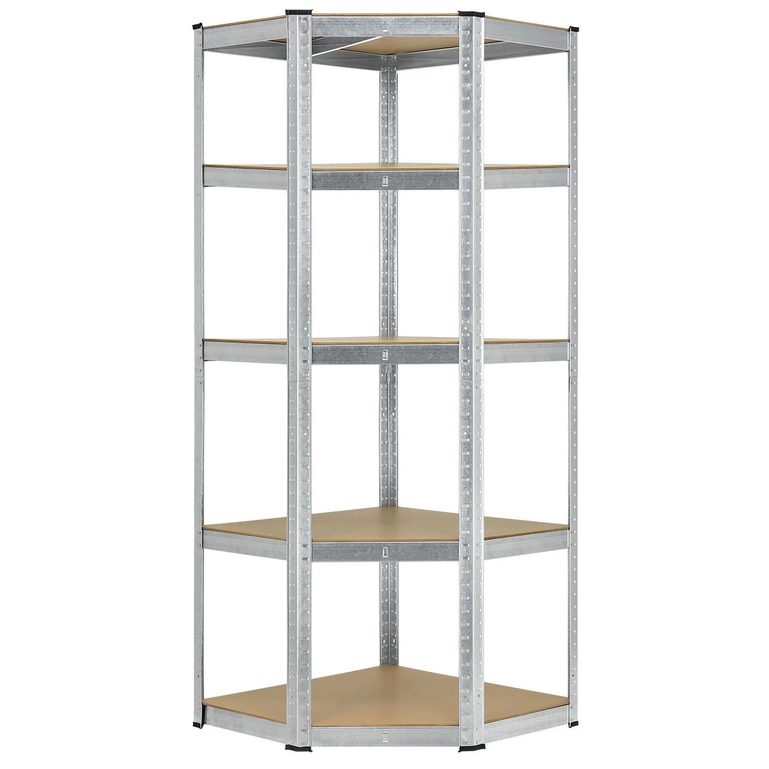 Juskys Eckregal Lagerregal Corner Basic 180 x 70 x 40 bis 70 cm günstig online kaufen