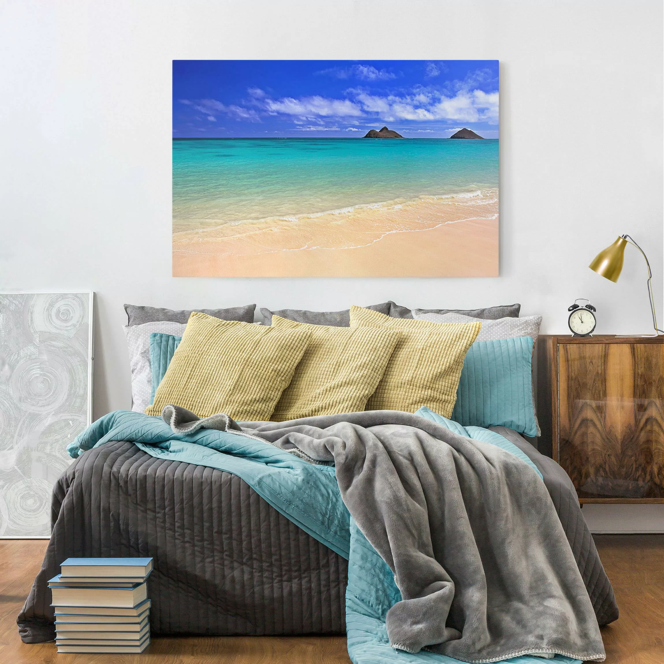 Leinwandbild Strand - Querformat Paradise Beach günstig online kaufen