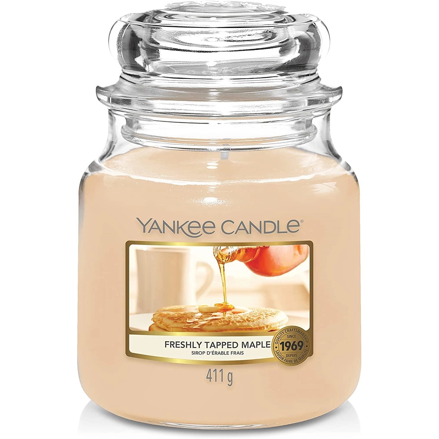 Yankee Candle Duftkerze Freshly Tapped Maple 411 g günstig online kaufen