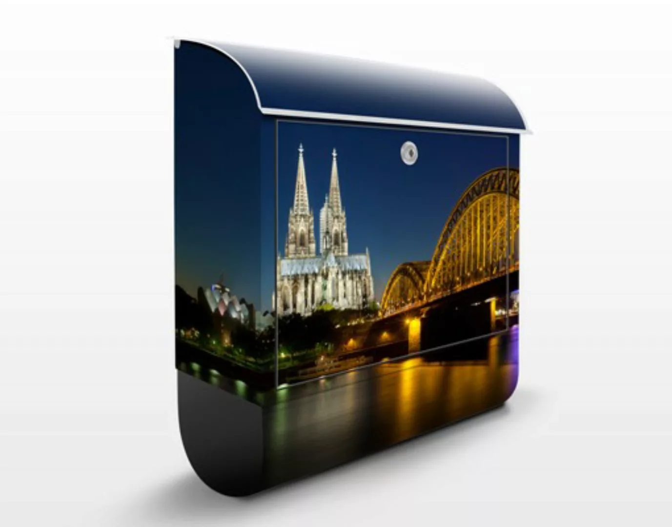 Briefkasten Architektur & Skylines Köln bei Nacht günstig online kaufen