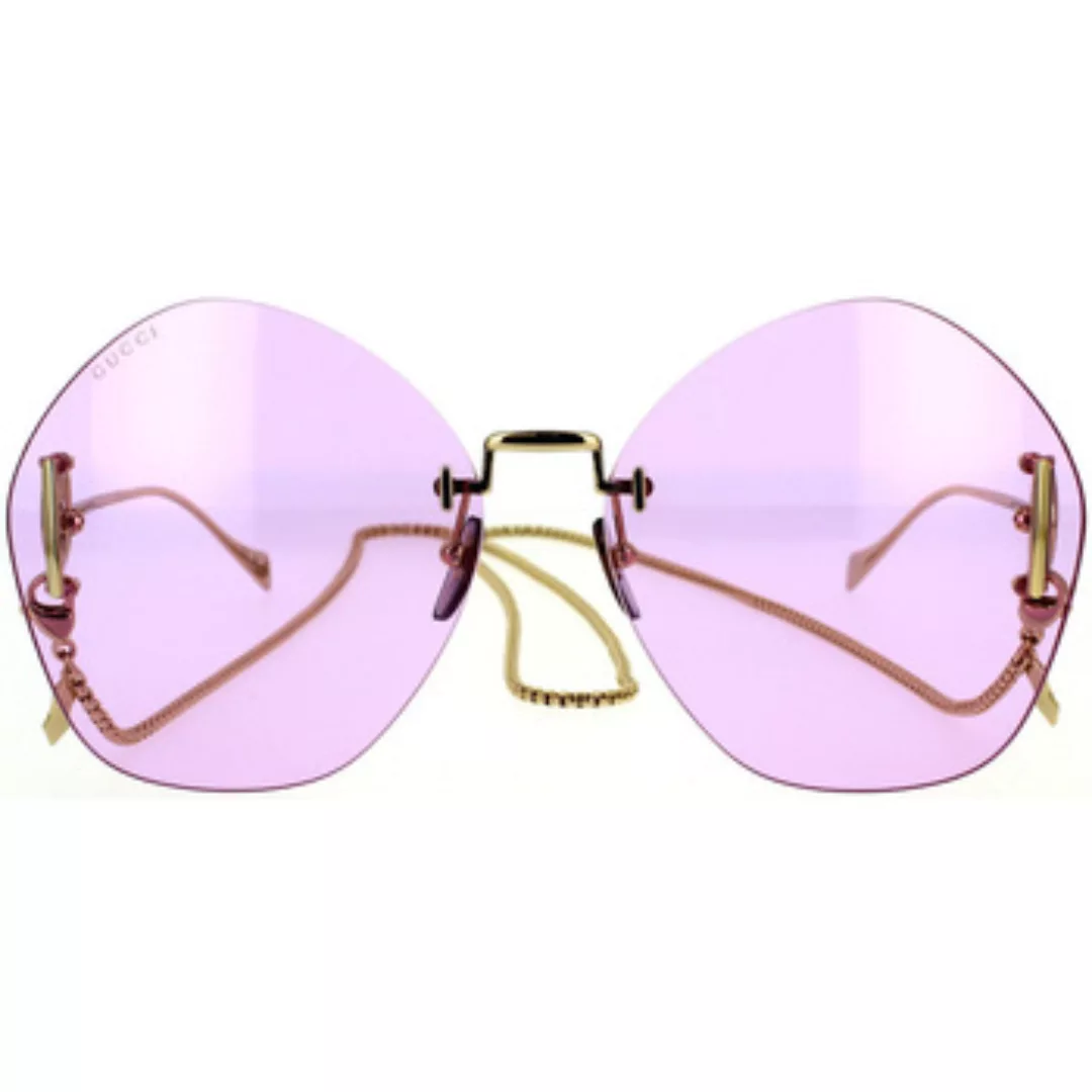 Gucci  Sonnenbrillen GG1203S 001 Sonnenbrille mit Kette günstig online kaufen