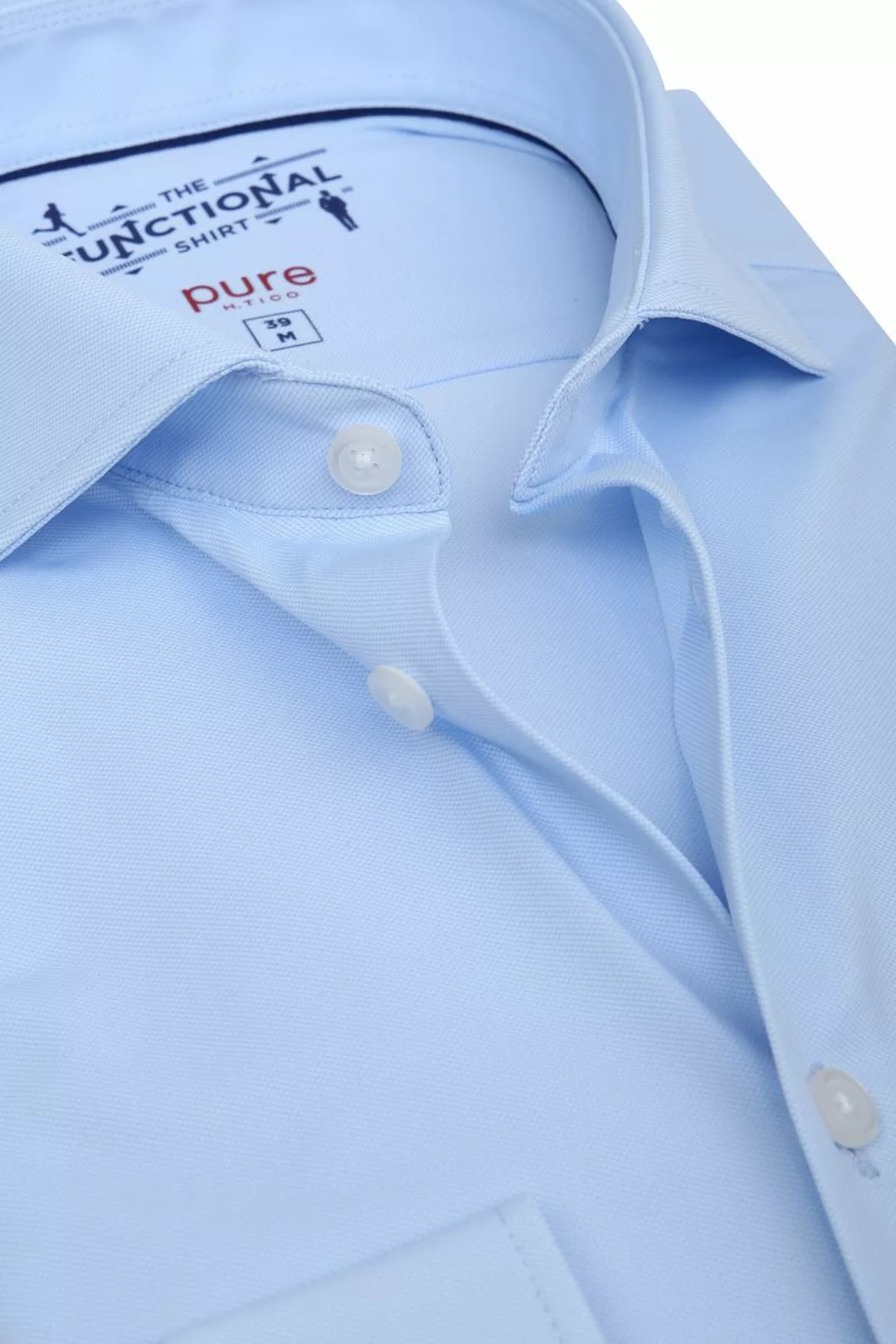 Pure H.Tico The Functional Shirt Blau - Größe 44 günstig online kaufen