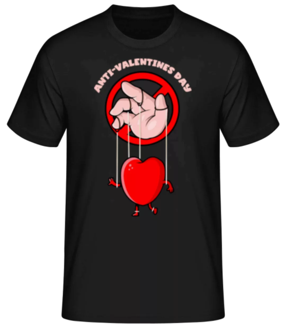 Anti Valentines Day · Männer Basic T-Shirt günstig online kaufen