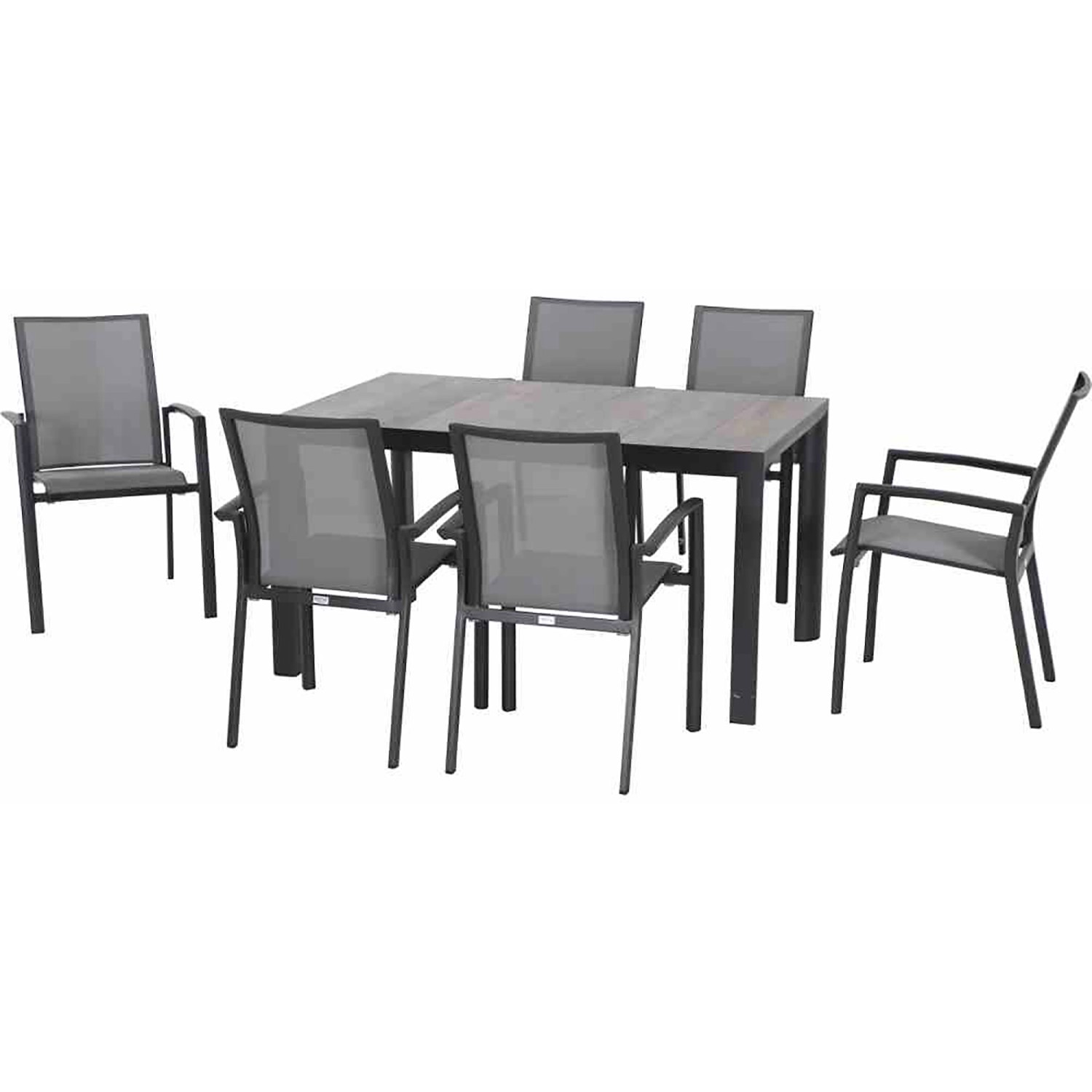 Siena Garden Gartenmöbelset Velia 7-teilig 6 x Dining Sessel 1 x Tisch günstig online kaufen