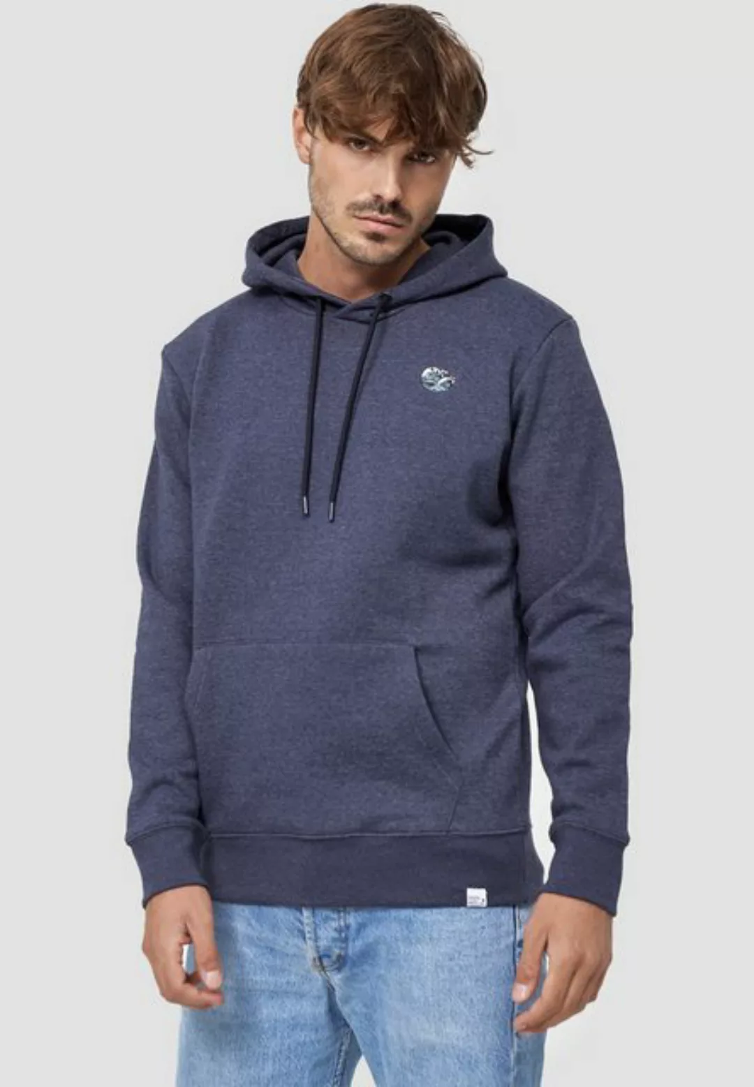 MIKON Hoodie Welle GOTS zertifizierte Bio-Baumwolle günstig online kaufen