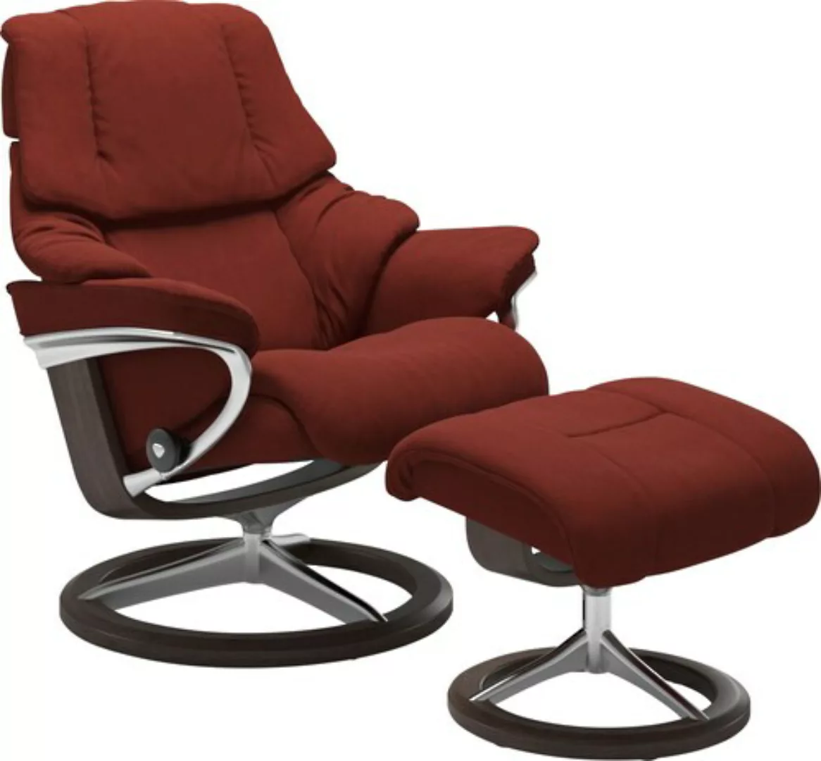 Stressless Fußhocker "Reno", mit Signature Base, Gestell Wenge günstig online kaufen