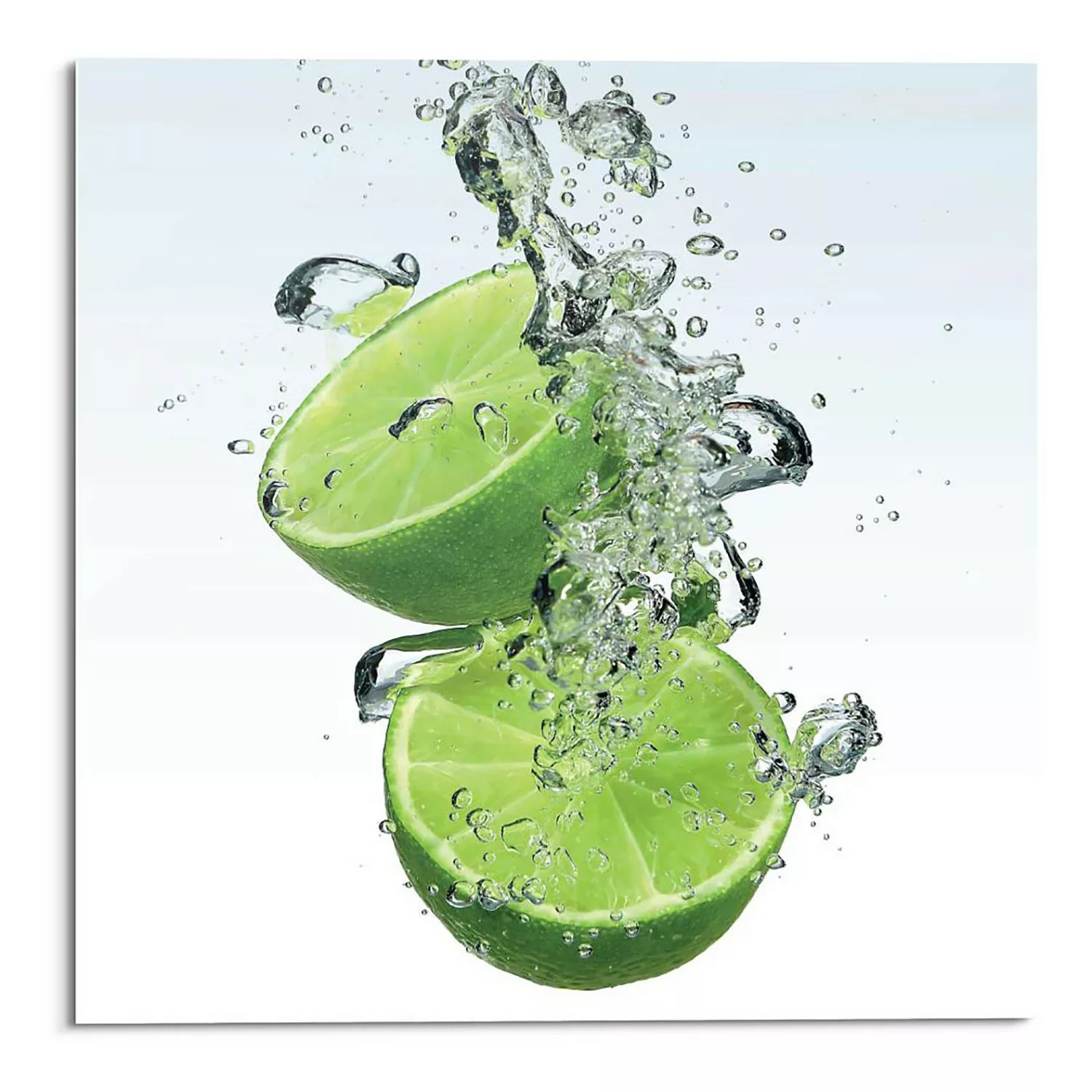 home24 Glasbild Limone Splash günstig online kaufen