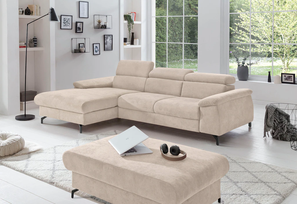 COTTA Ecksofa "Komaris L-Form" günstig online kaufen