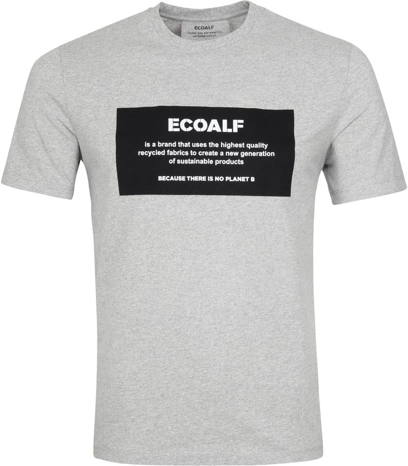 Ecoalf Natal T-Shirt Label Hellgrau - Größe L günstig online kaufen