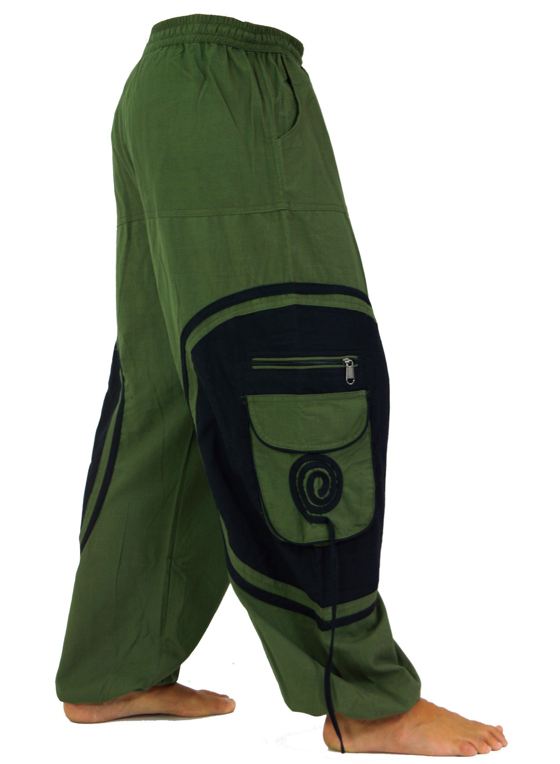 Guru-Shop Relaxhose Goahose, Herren Yoga Hose, günstig online kaufen