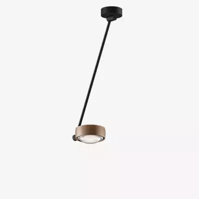 Occhio Sento Soffitto Singolo 60 Up E Deckenleuchte LED, Kopf gold matt/Bod günstig online kaufen