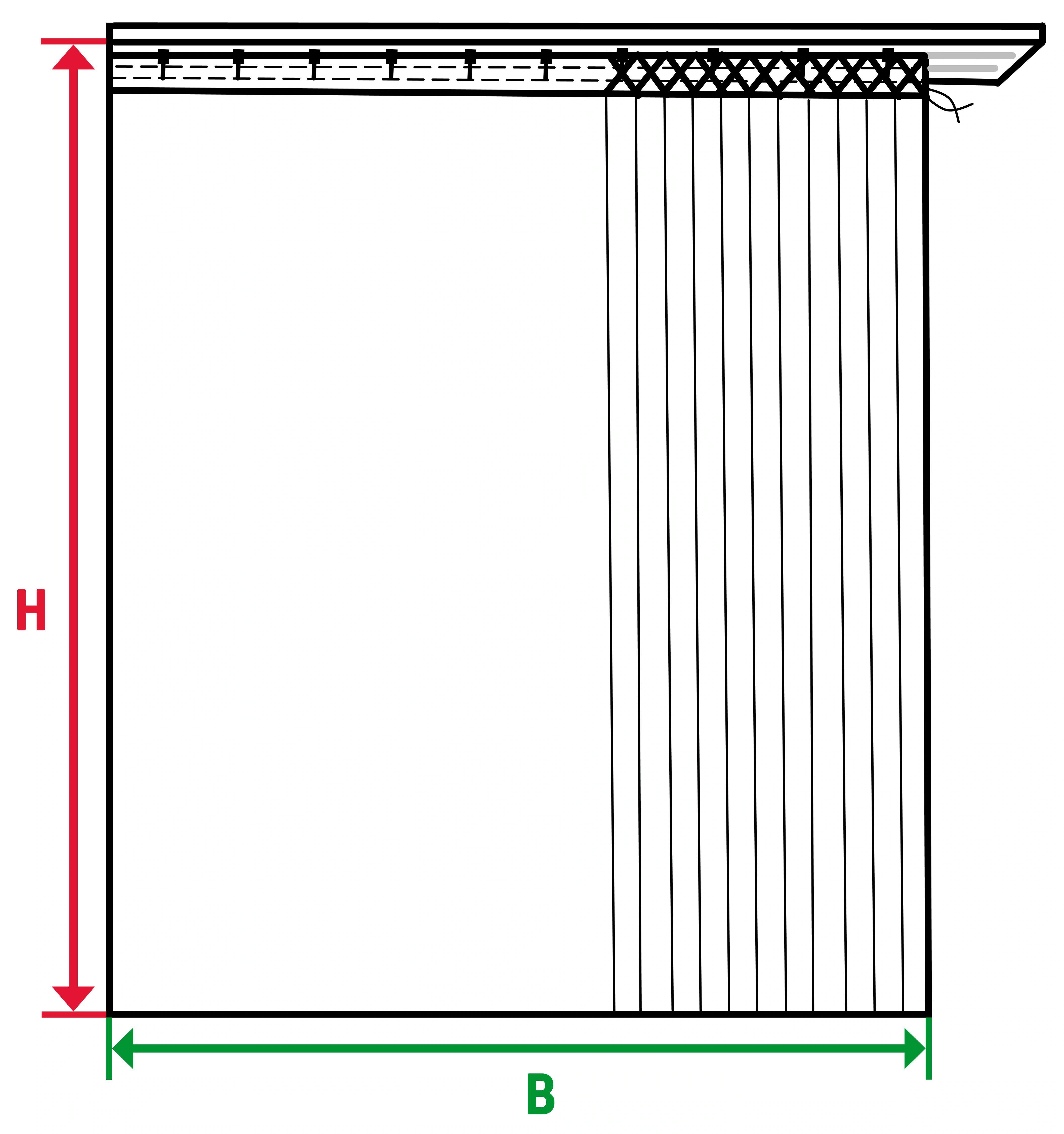 APELT Vorhang »TASSILO«, (1 St.), HxB: 245x134, Tassoli, Fertigschal mit Un günstig online kaufen