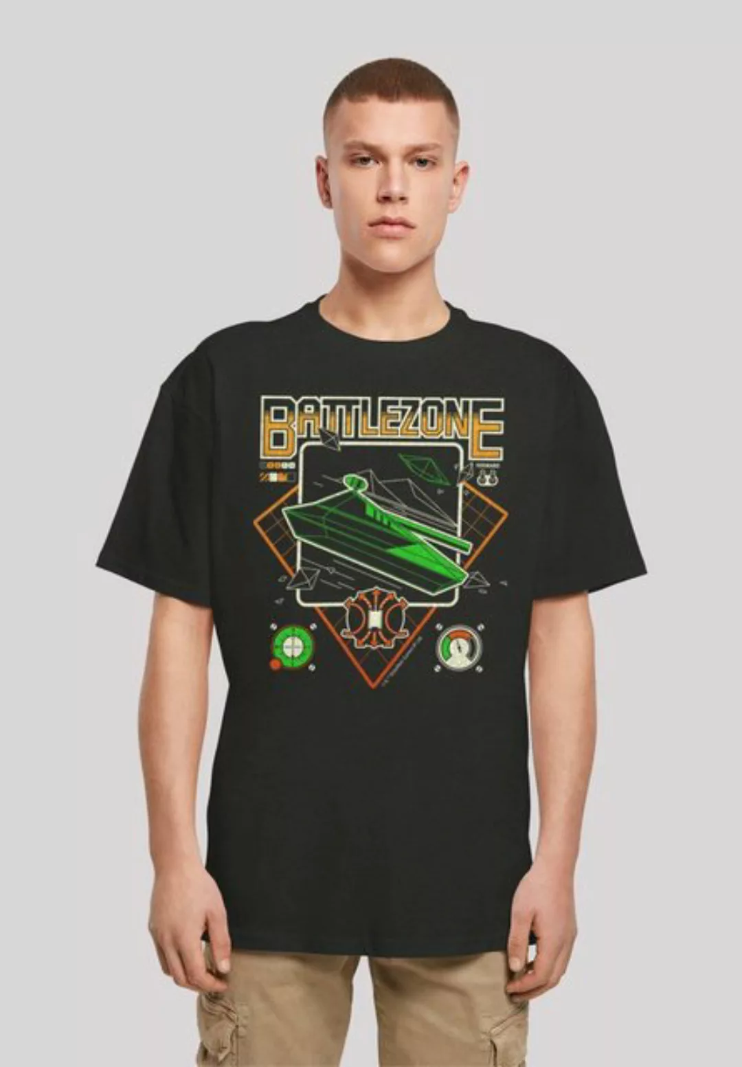 F4NT4STIC T-Shirt BATTLEZONE Retro Gaming SEVENSQUARED Print günstig online kaufen