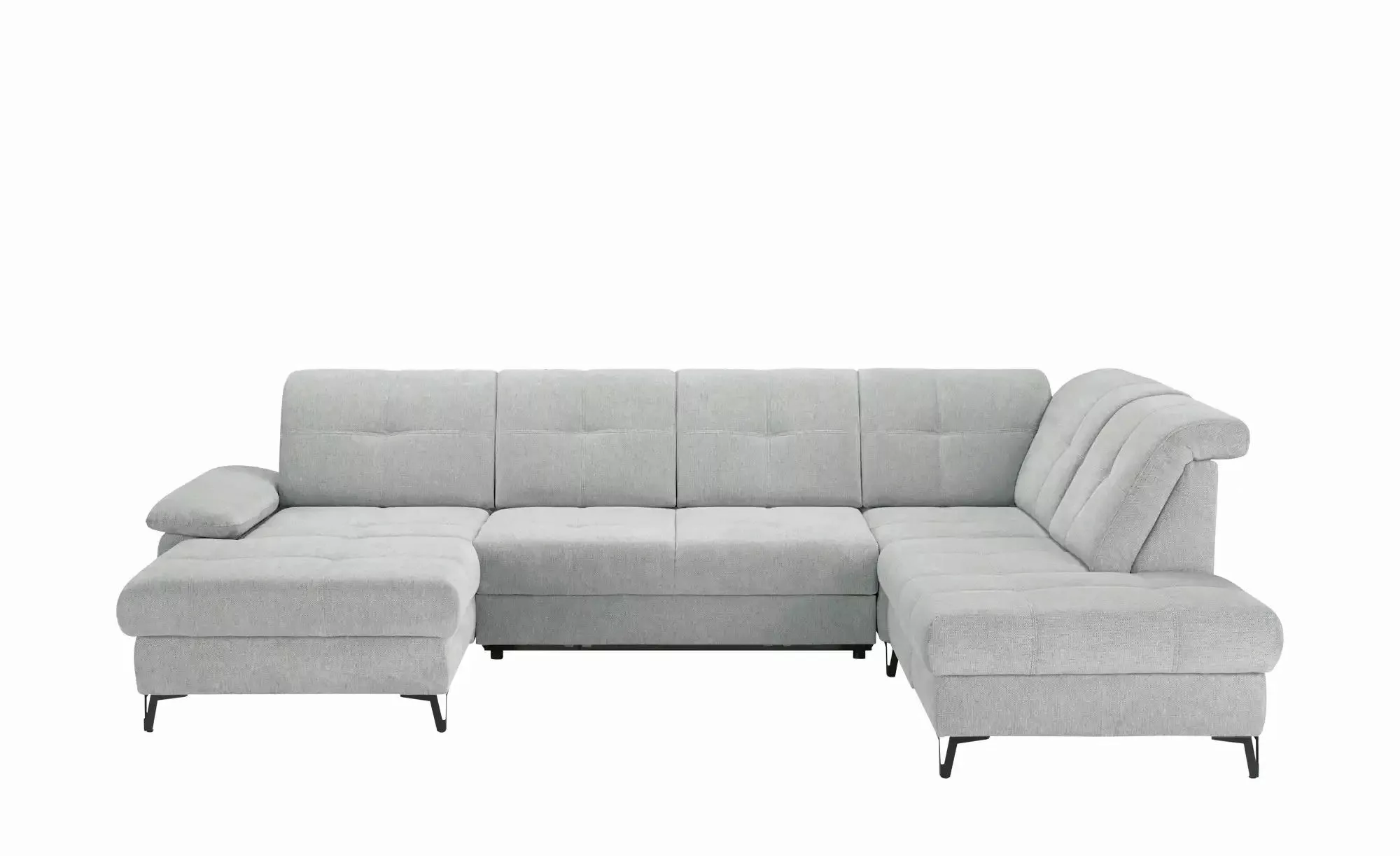 medium Wohnlandschaft  Planova II ¦ grau ¦ Maße (cm): B: 338 H: 96 T: 249 P günstig online kaufen