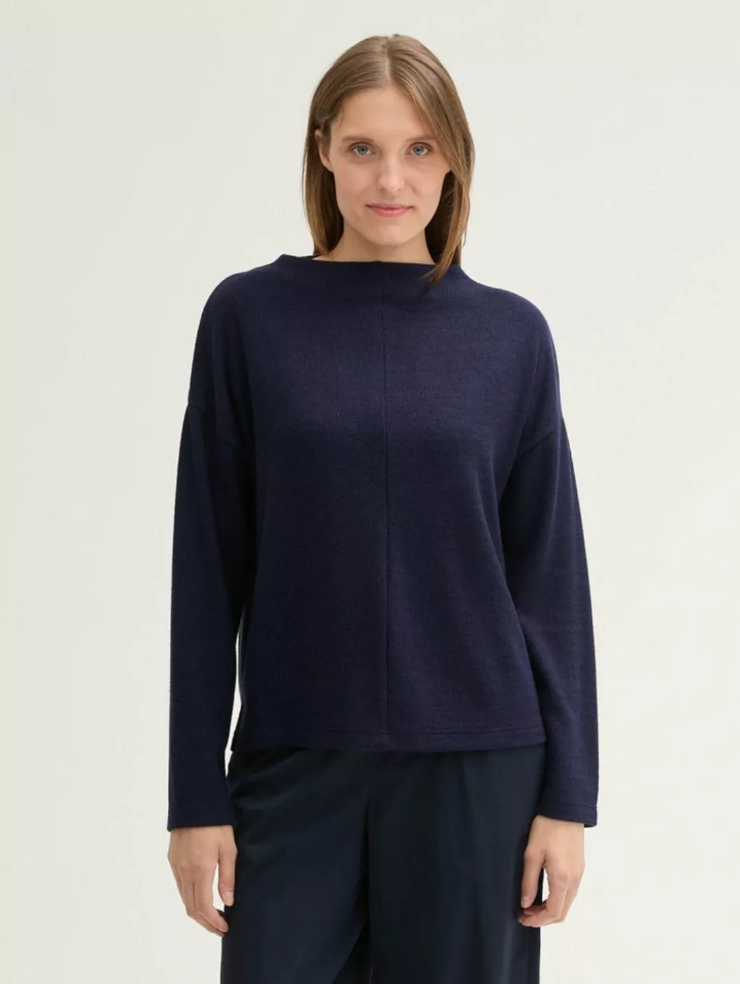 TOM TAILOR Sweatshirt Sweatshirt mit Struktur günstig online kaufen