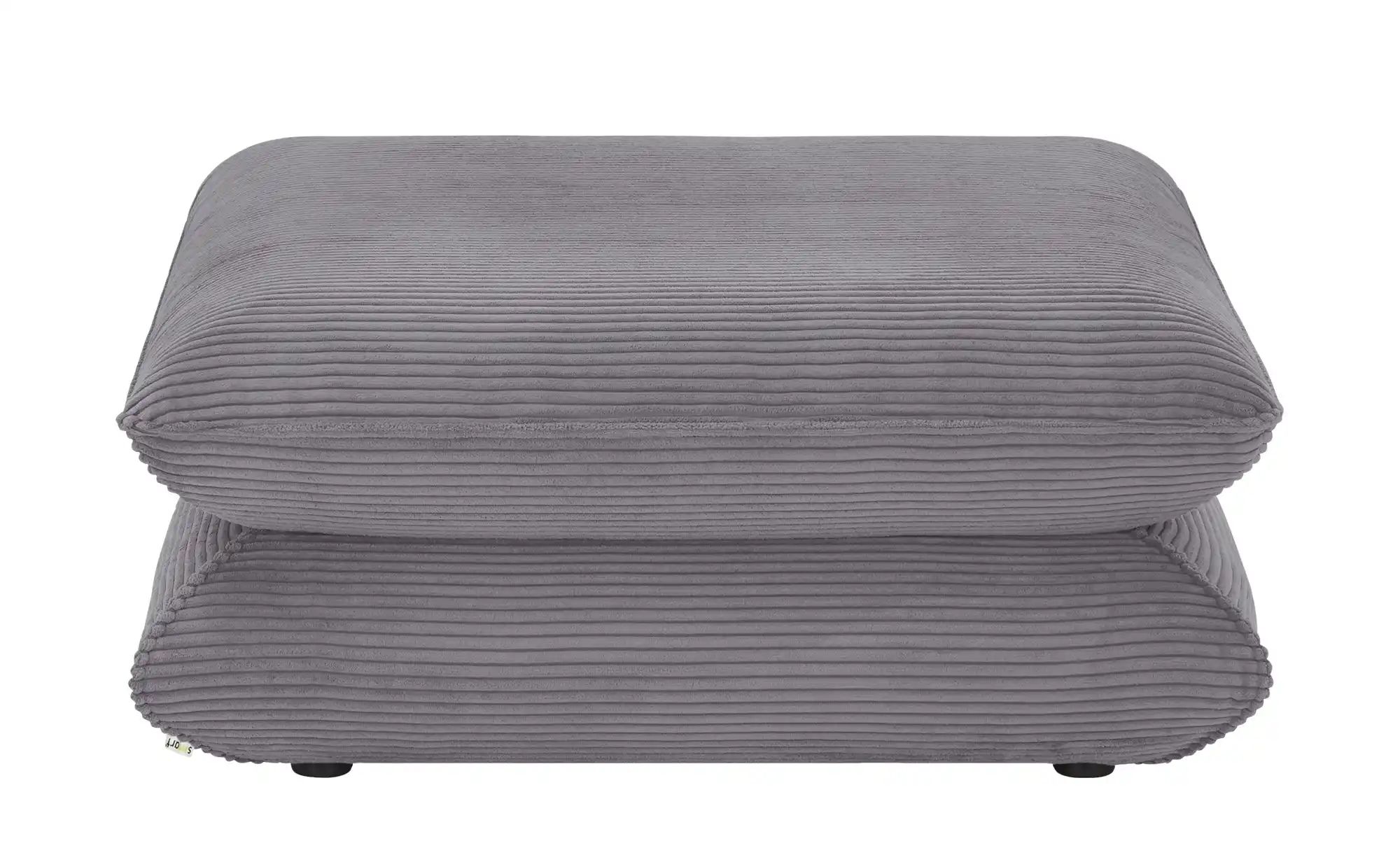 smart Element Hocker Ellen ¦ grau ¦ Maße (cm): B: 92 H: 40 T: 92 Polstermöb günstig online kaufen