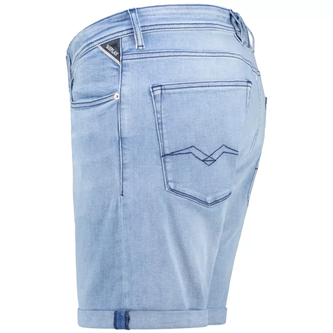 Replay Jeans-Shorts mit Stretch günstig online kaufen