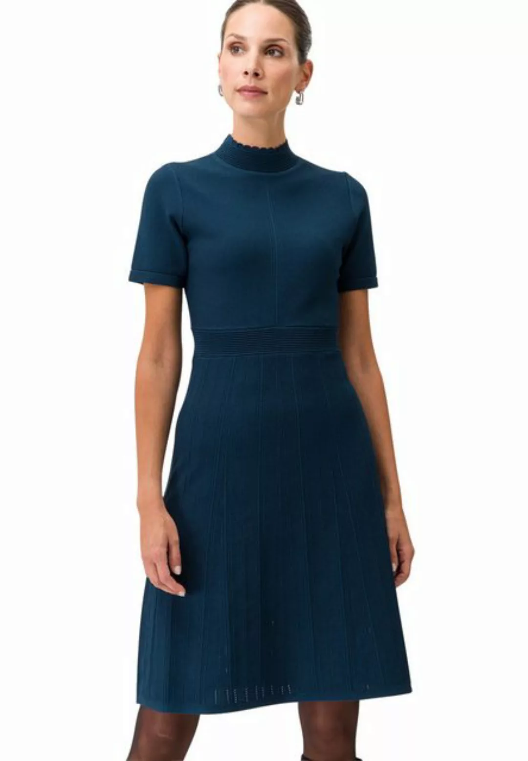 Zero Strickkleid zero Strickkleid mit Falten Falten günstig online kaufen